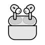 Apple AirPods Pro (3.ª generación) con estuche de carga MagSafe USB-C - Blanco